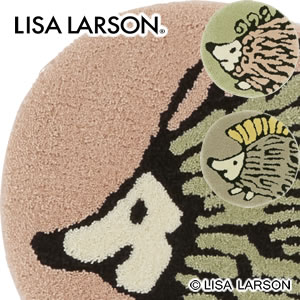 リサ・ラーソン（Lisa Larson）チェアパッド なかよしハリネズミ【おしゃれ/北欧インテリア】のディスプレイ画像