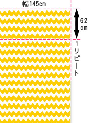 マリメッコ（marimekko）生地（ファブリック）ピック ロッキ（Pikku